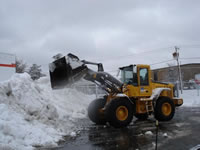 Example  -Tompkins Corporation Snow Removal | Plowed Streets